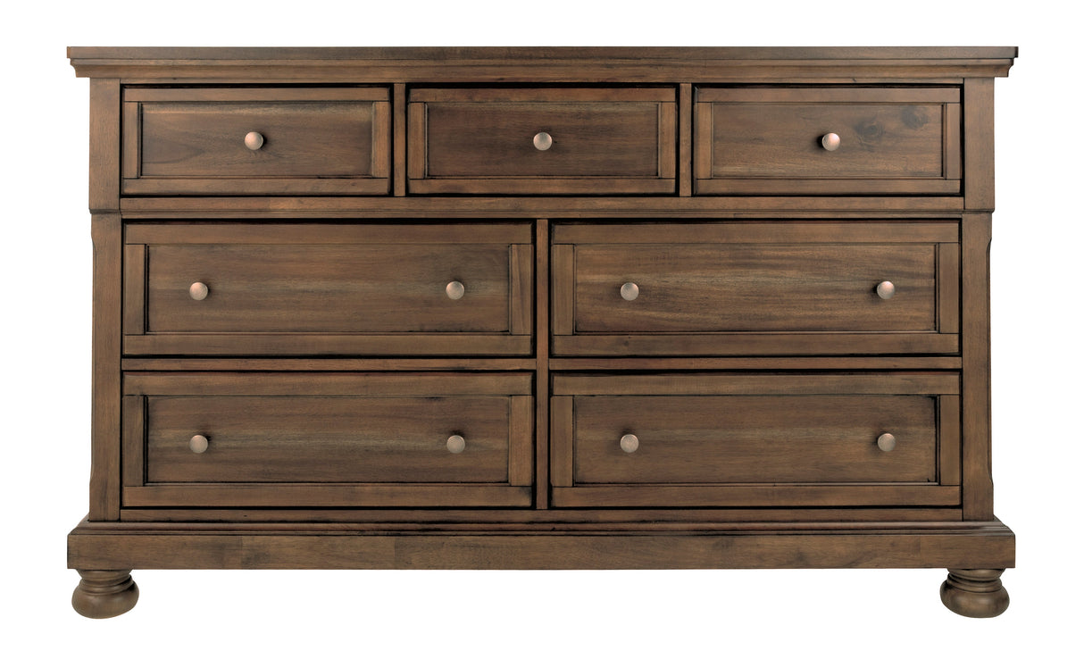 Flynnter Casual Dresser in Medium Brown by Ashley Furniture Ashley Furniture