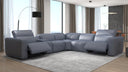 Franklin 6-Piece Sectional Leather w/3 Power Recliners | BH Design - sold by Home Elegance USA