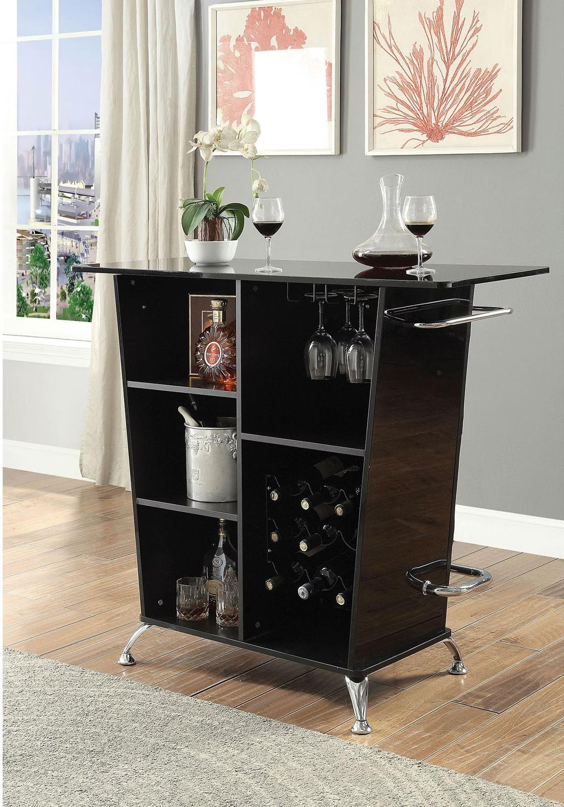 Fuero Contemporary Bar Table by Furniture of America Furniture of America