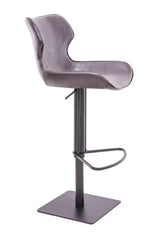 Vig Furniture - Modrest Jamila - Modern Dark Brown Eco-Leather Bar Stool - Vghr5475/Gb-1-Dkbrn-Bs