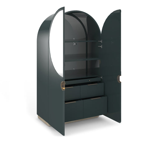 Gelee Armoire Apatite & Caramello High-Gloss | Caracole Classic