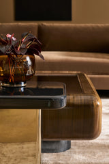 Gelée Cocktail Table Caramello Gloss | Caracole Classic