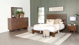 Genevieve 4-piece Bedroom Set Dark Brown by Coaster Furniture Coaster Furniture