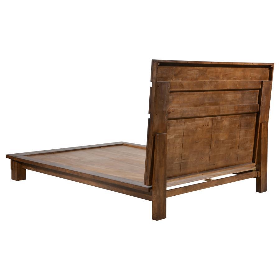 Genevieve 4-piece Bedroom Set Dark Brown by Coaster Furniture Coaster Furniture