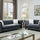 Giacomo Contemporary Velvet-Like Fabric Living Room Set by Furniture of America Furniture of America