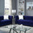 Giacomo Contemporary Velvet-Like Fabric Living Room Set by Furniture of America Furniture of America