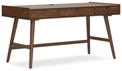 Ashley Brown Lyncott Home Office Desk - H615 - 44 - Home Elegance USA - 1