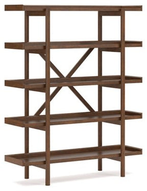 Ashley Brown Lyncott Bookcase | Home Elegance USA