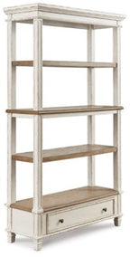 Ashley Brown/White Realyn Bookcase | Home Elegance USA