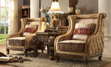 HD-458 Traditional Chair in Luxury Sandy Rich Fabric by Homey Design Homey Design Furniture