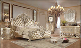 HD-8022 Bedroom Set in Belle Silver Champagne Finish by Homey Design