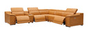 Hartley 6-Piece Sectional Leather w/3 Power Recliners | BH Design - sold by Home Elegance USA
