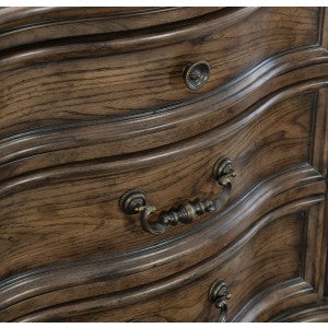Heath Court Night Stand In Brown Oak 1682-N | Homelegance - Home Elegance USA