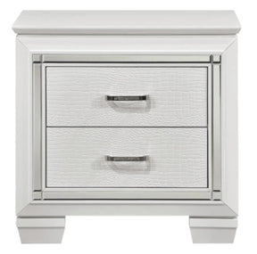 Allura Nightstand In White 1916W-4 | Homelegance
