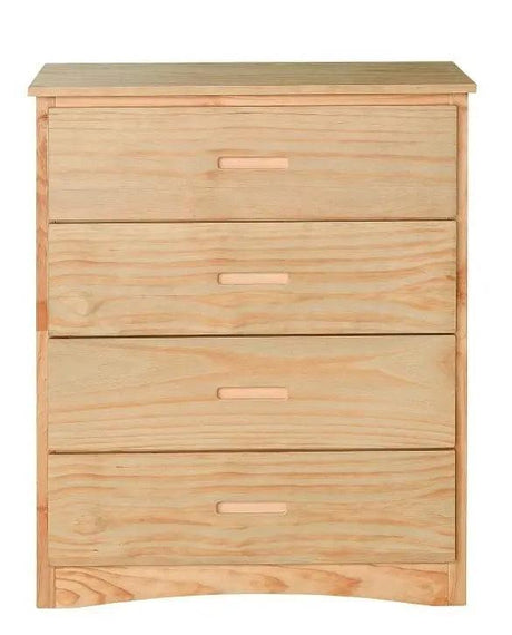 Homelegance Bartly 4 Drawer Chest In Natural B2043-9