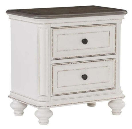 Baylesford Nightstand In Two Tone 1624W-4 | Homelegance