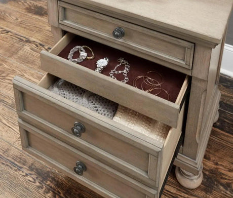 Bethel Nightstand In Gray 2259Gy-4 | Homelegance