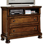 Cumberland Tv Chest In Brown Cherry 2159-11 | Homelegance