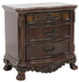 Deryn Park 3 Drawer Nightstand In Cherry 2243-4 | Homelegance