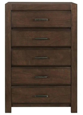Erwan 5 Drawer Chest In Dark Walnut 1961-9 | Homelegance