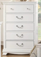 Homelegance Lucida 5 Drawer Chest In White 2039W-9