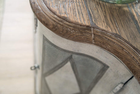 Boheme Saint Germain Server Whitewash & Blue – Hooker Furniture