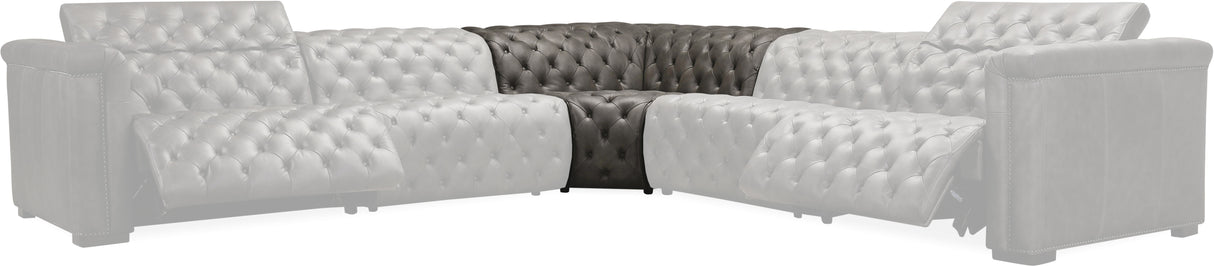 Hooker Furniture Savion Grandier 6 Pc Sectional W/3 Pwr Recline Pwr Headrest