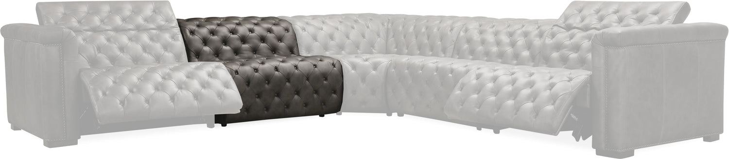 Hooker Furniture Savion Grandier 6 Pc Sectional W/3 Pwr Recline Pwr Headrest