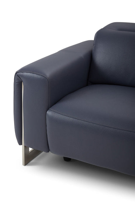 Hudson 6-Piece Sectional Leather w/3 Power Recliners | BH Design - sold by Home Elegance USA