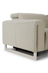 Hudson 6-Piece Sectional Leather w/3 Power Recliners | BH Design - Home Elegance USA