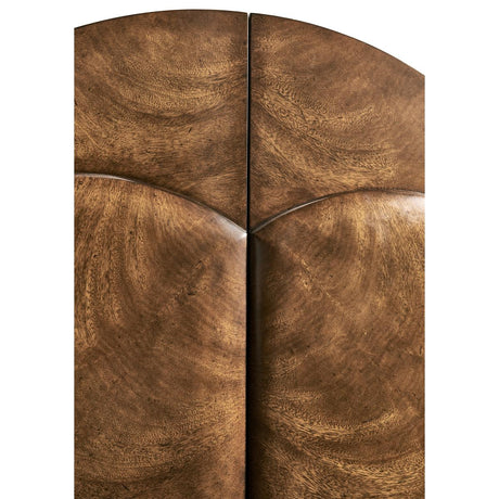Jacques Bar Armoire in Natural Cerejeira Finish with Stone Top | Jonathan Charles