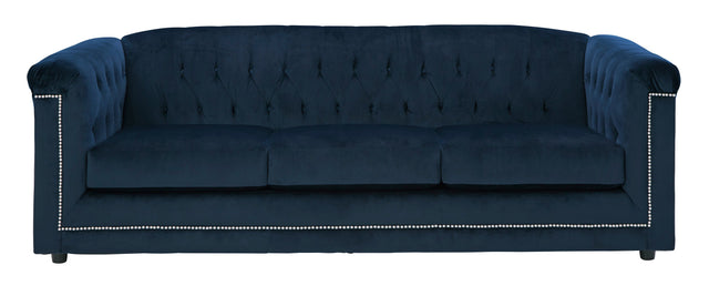 Josanna Contemporary Sofa in Navy by Ashley Furniture Ashley Furniture