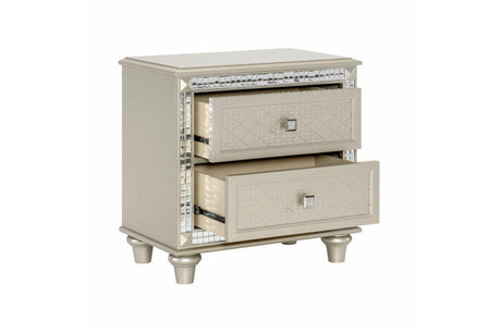 Juliette Bedroom Set in champagne by Homelegance Furniture