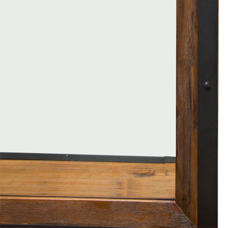 Brooklyn Walk Dresser With Mirror In Burnt Umber - Ki-Brkw050-060-408 - Aico Furniture