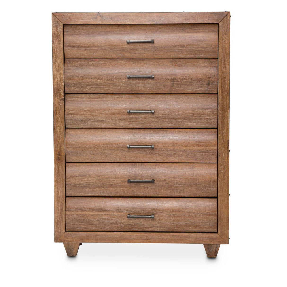 Brooklyn Walk 6 Drawer Chest In Burnt Umber - Ki - Brkw070 - 408 | Aico - KI - BRKW070 - 408 - Home Elegance USA - 2