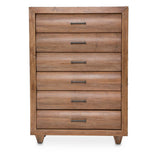 Brooklyn Walk 6 Drawer Chest In Burnt Umber - Ki - Brkw070 - 408 | Aico - KI - BRKW070 - 408 - Home Elegance USA - 2