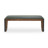 Brooklyn Walk Dining Bench In Burnt Umber - Ki - Brkw900 - 408 | Aico - KI - BRKW900 - 408 - Home Elegance USA - 2