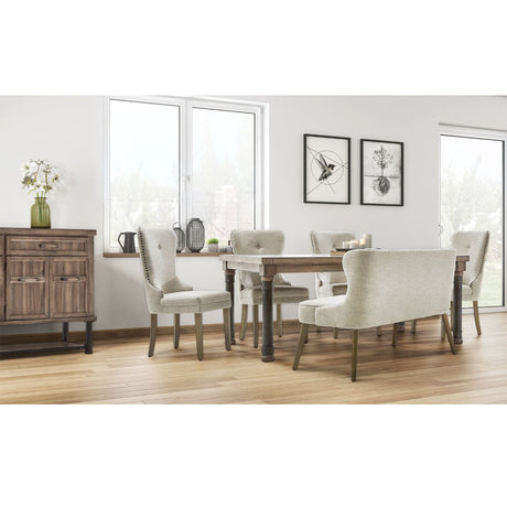 Crossings 3 Piece Writing Desk Set In Reclaimed Barn - Ki - Crsg277 - 217 - 3Set | Aico - KI - CRSG277 - 217 - 3SET - Home Elegance USA - 9