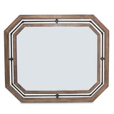 Crossings Wall Mirror In Reclaimed Barn - Ki - Crsg067 - 217 | Aico - KI - CRSG067 - 217 - Home Elegance USA - 2