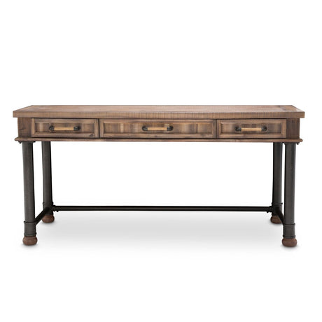 Crossings Writing Desk In Reclaimed Barn - Ki - Crsg277 - 217 | Aico - KI - CRSG277 - 217 - Home Elegance USA - 2