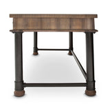 Crossings Writing Desk In Reclaimed Barn - Ki - Crsg277 - 217 | Aico - KI - CRSG277 - 217 - Home Elegance USA - 3