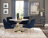 Kella 5-piece Dining Room Set in Gold by Coaster Furniture Coaster Furniture