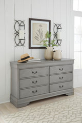 Kordasky Traditional Dresser in Gray by Ashley Furniture Ashley Furniture