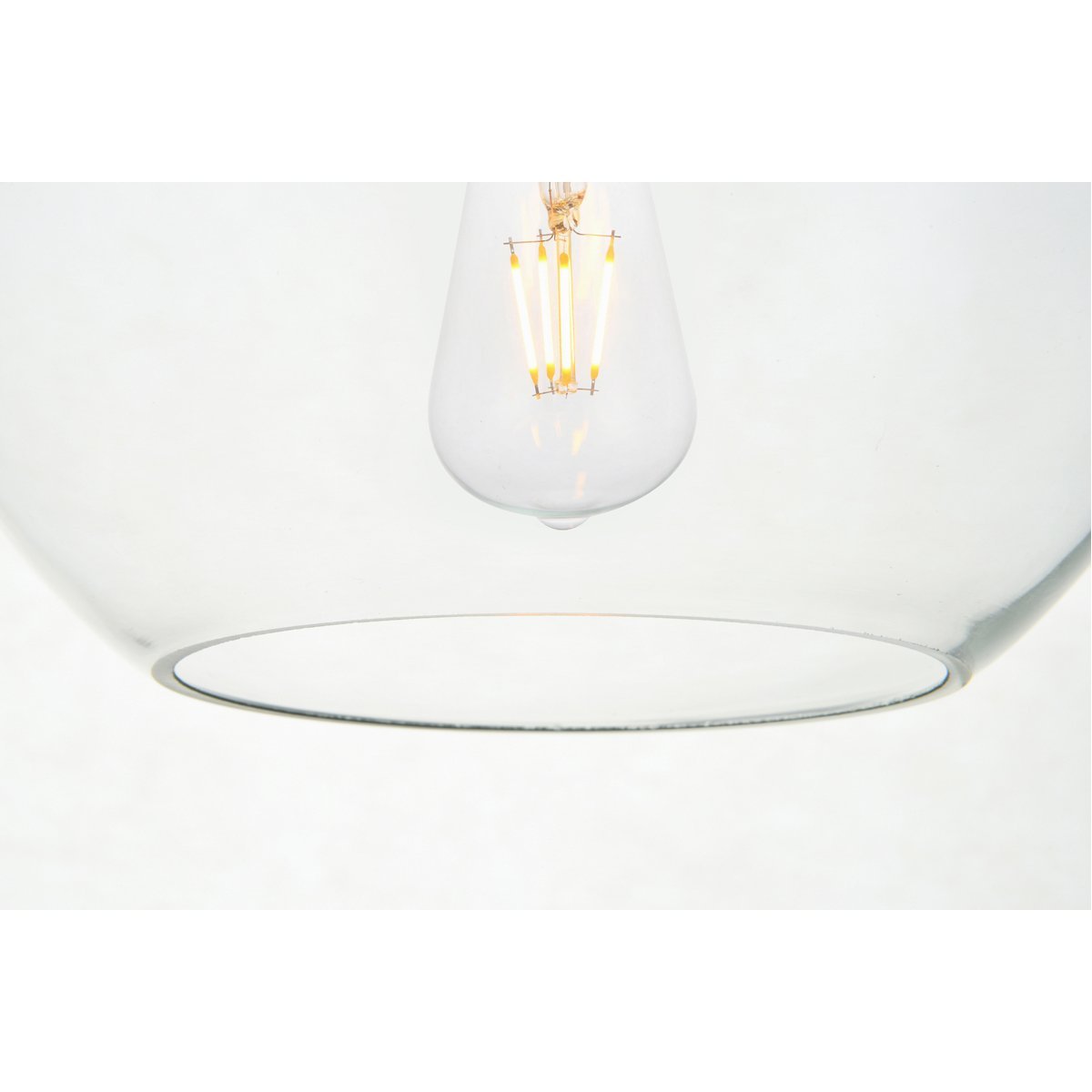 Baxter 3 - Light 18.1 - Inch Pendant | Elegant Lighting | Home Elegance USA