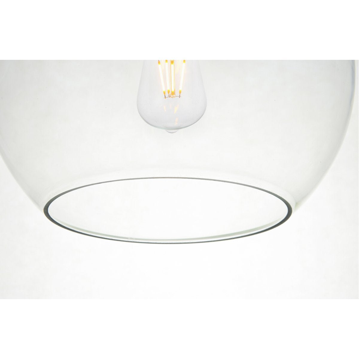 Baxter 3 - Light 20.1 - Inch Pendant | Elegant Lighting | Home Elegance USA