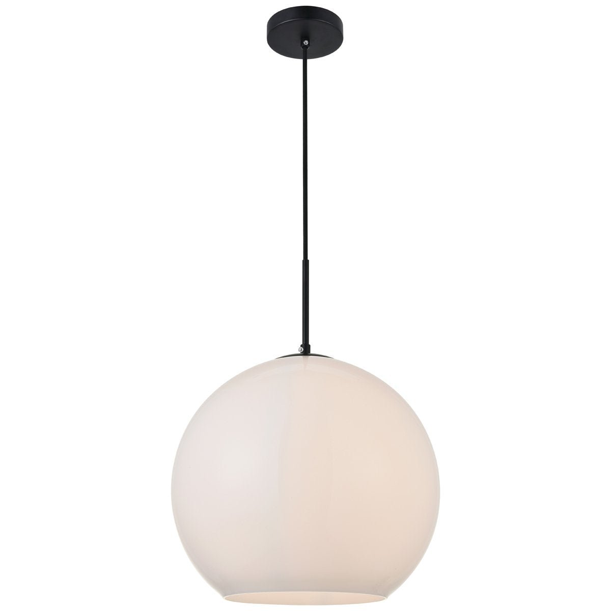 Baxter 1 - Light 13.8 - Inch Pendant | Elegant Lighting | Home Elegance USA