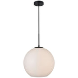 Baxter 1 - Light 13.8 - Inch Pendant | Elegant Lighting | Home Elegance USA