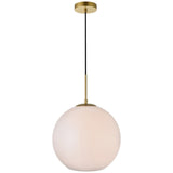 Baxter 1 - Light 13.8 - Inch Pendant | Elegant Lighting | Home Elegance USA