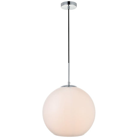 Baxter 1 - Light 13.8 - Inch Pendant | Elegant Lighting - ELL - LD2217C - Home Elegance USA - 31