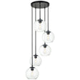 Baxter 5-Light Round Pendant | Elegant Lighting